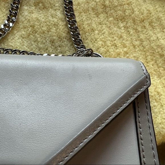 Michael Kors Mini Whitney Grey Crossbody Bag - Picture 11 of 15